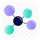 Molecule Science Atom Icon