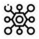 Molecule Structure Chemical Icon