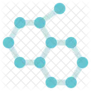 Chemistry Molecules Nano Icon