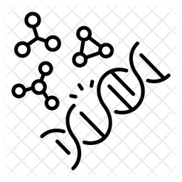Molécules d'adn  Icône