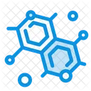 Molekulare Wissenschaft Atom Symbol