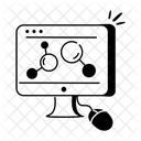 Molekulare Analyse Metabolomik Bioinformatik Symbol