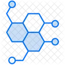 Molekule Wissenschaft Forschung Symbol