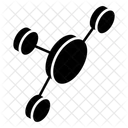 Molekule Polymerstruktur Partikel Symbol