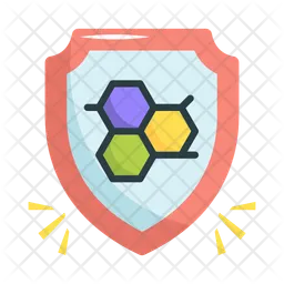 Moleküle Schutz  Symbol