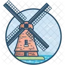 Molen Van Sloten windmill  Icon