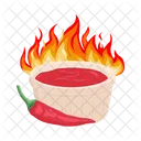 Molho Quente Picante Icon