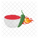 Molho Quente Picante Icon