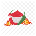 Molho Quente Picante Icon