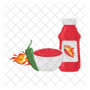 Molho Quente Picante Icon