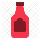 Garrafa De Molho Ketchup Ketchup De Tomate Icon