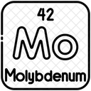 Molibdenio Quimica Tabela Periodica Ícone