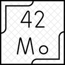 Molibdeno Tabla Periodica Quimica Icon