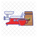 Molinillo Bebida Cafe Icono