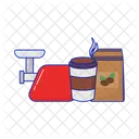 Molinillo Bebida Cafe Icono