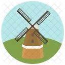 Holandes Molino De Viento Icono