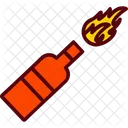 Molotov Cocktail Incendiary Icon
