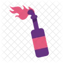 Throw Riot Fire Icon