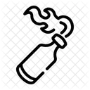 Molotowcocktail Flasche Protest Symbol