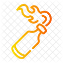 Molotowcocktail Flasche Protest Symbol