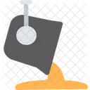 Molten Liquid Metal Icon