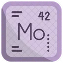 Molybdenum Chemistry Periodic Table Icon