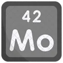 Molybdenum Periodic Table Chemists Icon