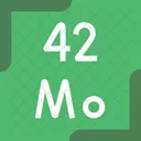 몰리브덴 주기율표 화학 아이콘