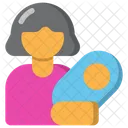 Mom And Baby  Icon