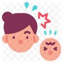 Mom And Crying Kid  Icon