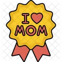 Mom Badge Medal Mother Icon