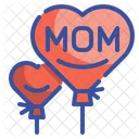 Mom Balloon Balloon Heart Icon