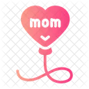 Mom Balloon  Icon