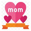 Mom Banner Mother Banner Greeting Icon