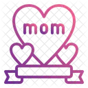 Mom Banner Mother Banner Greeting Icon