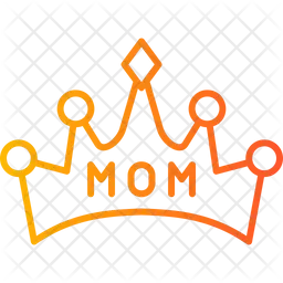 Mom Crown  Icon