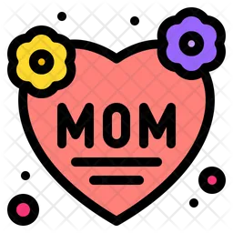 Mom Heart  Icon