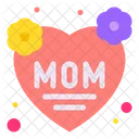Mom Heart Heart Mom Icon