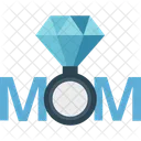 Mom Diamond Love Greeting Icon