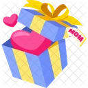 Mom Present Gift Box Gift Icon