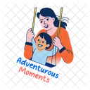 Momentos De Aventura Swing Maternidad Icon