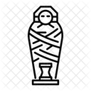 Momia Ataud Sarcofago Icono
