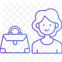 Moms Handbag Mother Accessories Handbag Icon Icon