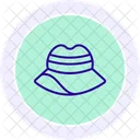 Moms Hat Line Icon Icon