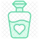 Moms Perfume Bottle Duotone Line Icon Icon