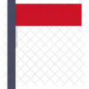 モナコの国旗 アイコン