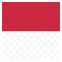 Monaco Bandera Icono