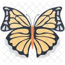 Monarch Tierwelt Sechsfusser Symbol