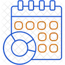 Monatsdiagramm Monatsgraph Datum Symbol