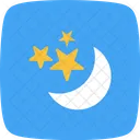 Mond Sterne Icon